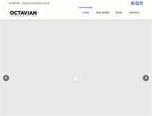 Tablet Screenshot of octavianinteractive.com